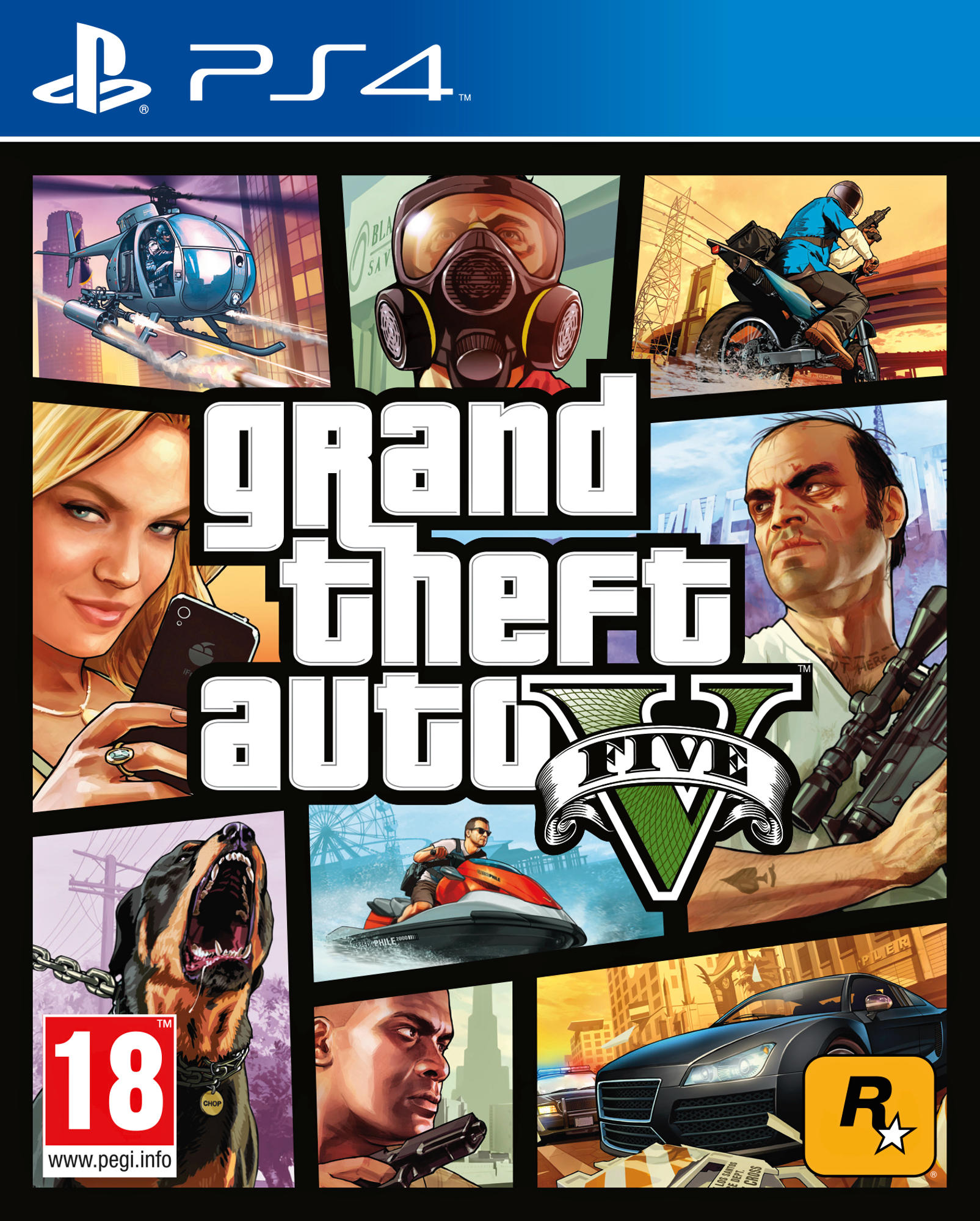 SONY PlayStation 4 Pro 1TB weiß inkl. GTA V + MAFIA III