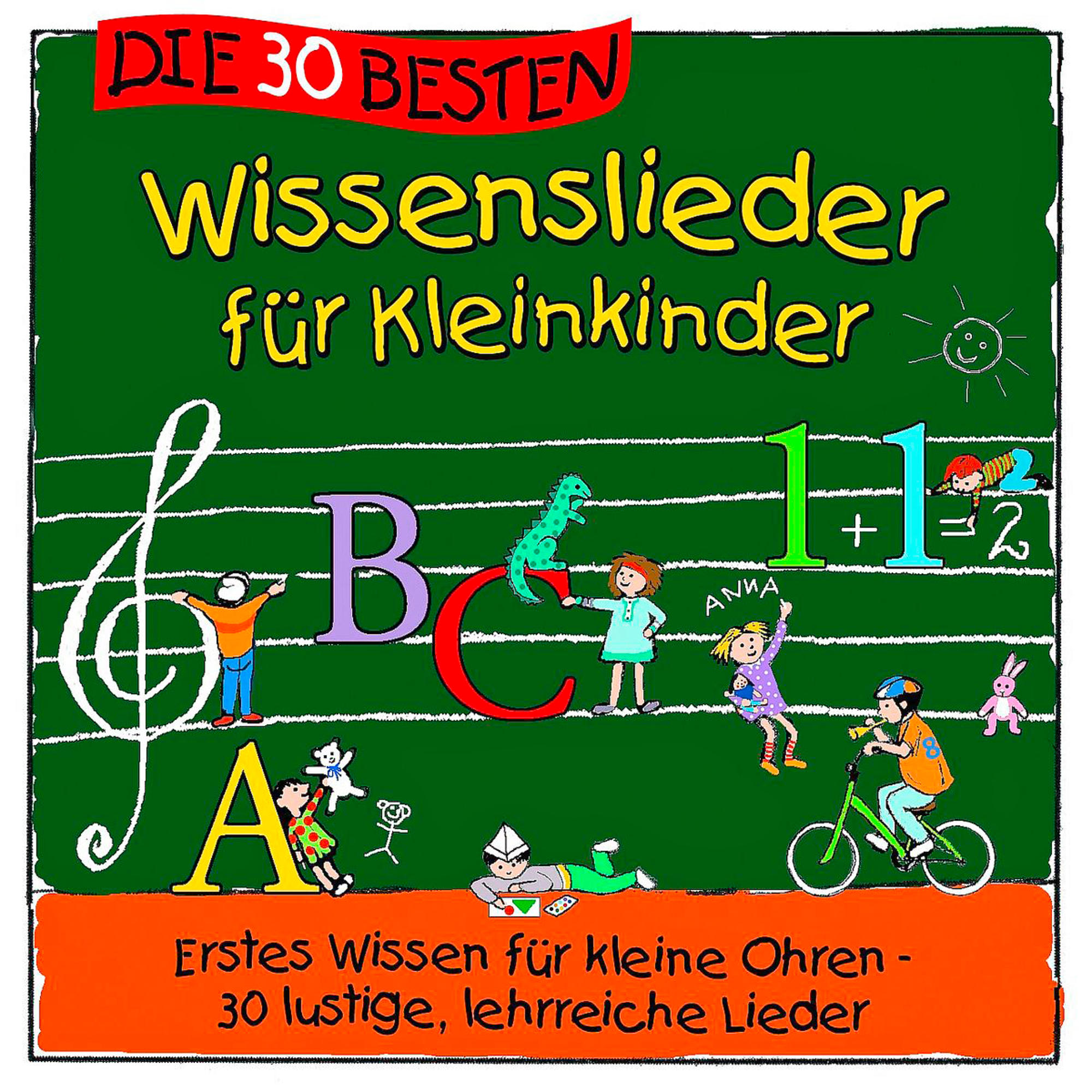 Simone Sommerland, Karsten Glück, Die Kita Frösche - Die 30 Wissenslieder Für Kleinkinder  - (CD)