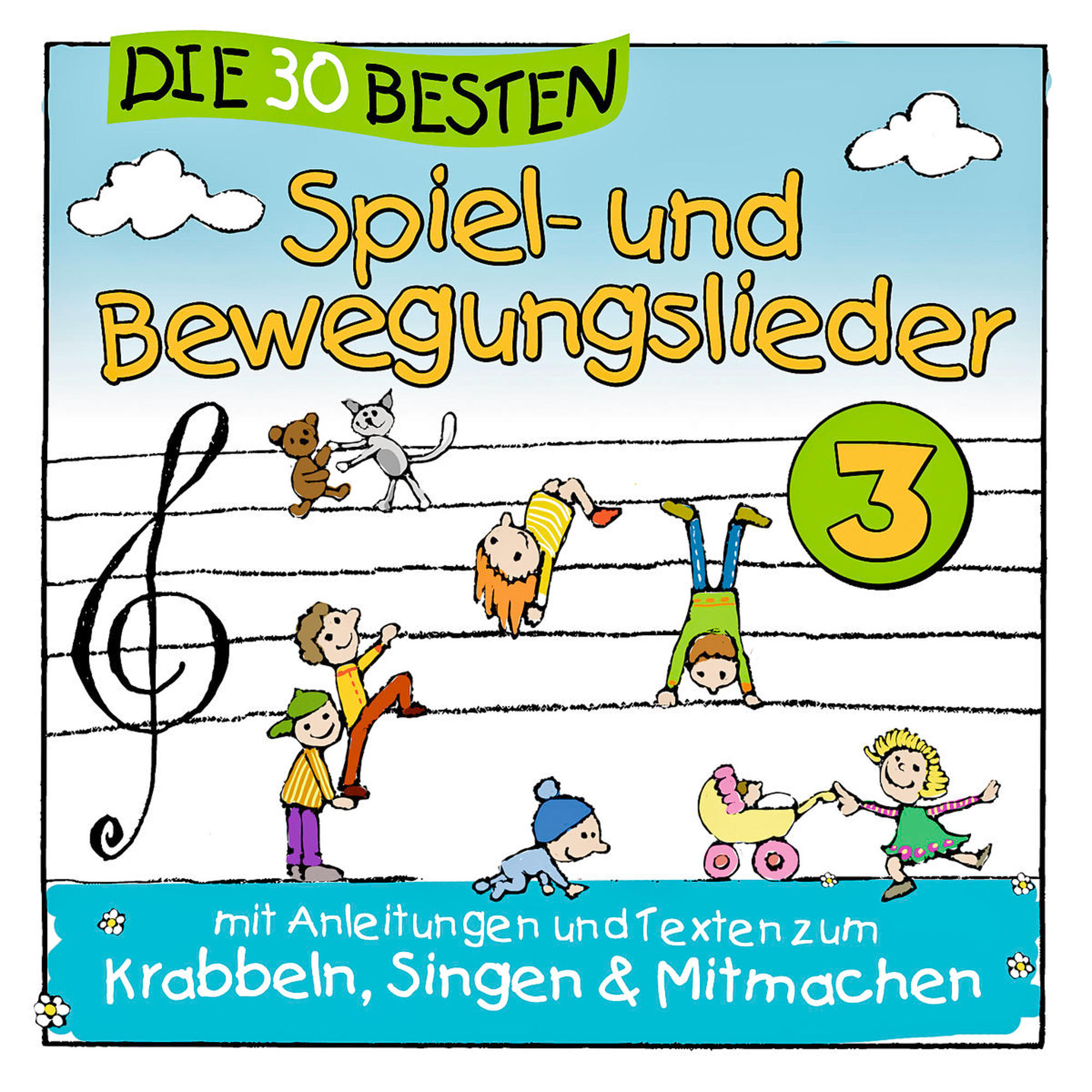 Simone Sommerland, Karsten Glück, Die Kita Frösche - Die 30 Besten Spiel- Und Bewegungslieder Vol.3  - (CD)