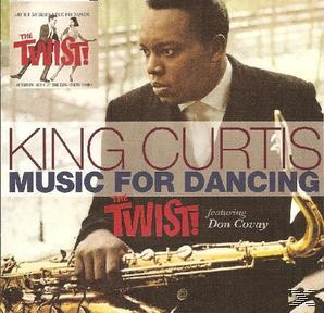 CD-Cover. Ein Mann mit einem Saxophon und dem Titel 'Music For Dancing'.