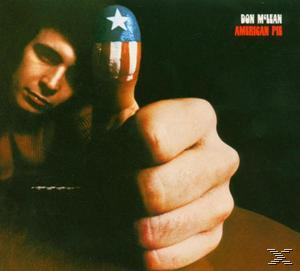 Albumcover: Mann mit Daumen mit US-Flagge, Daumen hoch, dunkler Hintergrund.