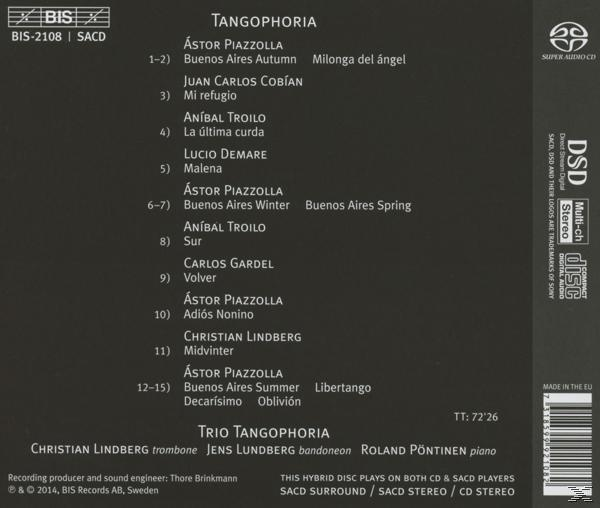 Lindberg/Lundberg/Pöntinen - Tangophoria  - (SACD Hybrid)