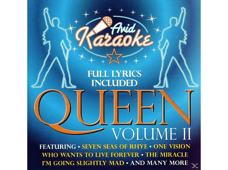 Vol.2 - Queen VARIOUS (CD) - Karaoke