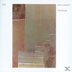 Album borító egy lépcsőházzal. A színek semlegesek, fehér háttérrel és néhány formával.