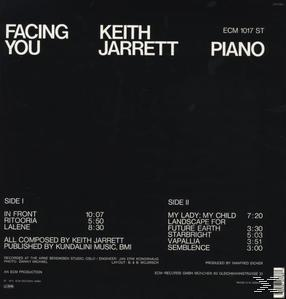 Keith Jarrett - Facing You  - (Vinyl)