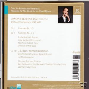 Eine CD-Hülle mit dem Text 'Johann Sebastian Bach'. Text und ein Bild befinden sich auf dem weißen Hintergrund.