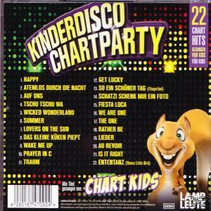 CD-Cover, bunter Hintergrund, Zeichentrickfigur und Text.