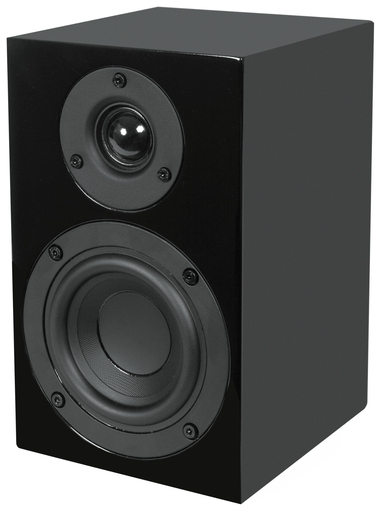PRO-JECT Speaker Box 4 Lautsprecher (Paar), schwarz hochglanz 