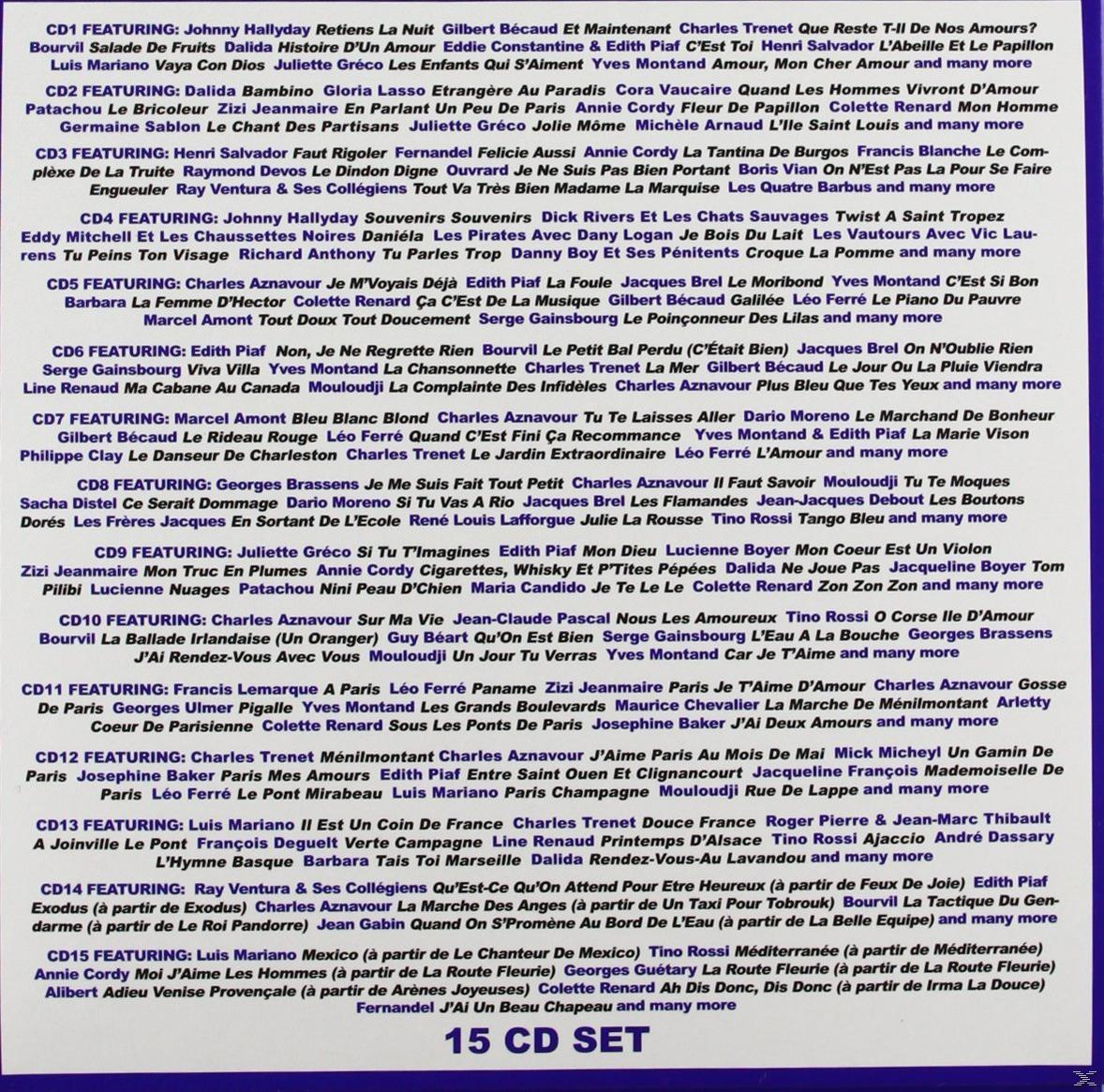 VARIOUS - 300 Hits - Chansons Français  - (CD)