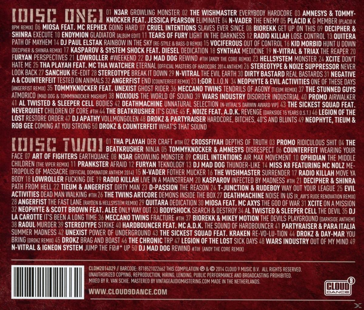 Liste des titres de musique avec plusieurs artistes et titres, en deux colonnes.
