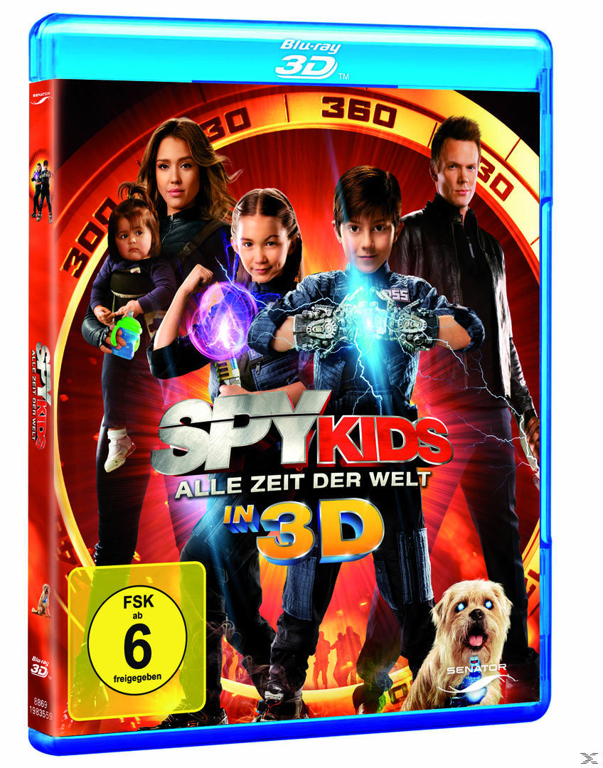 Blu-ray Welt der Zeit Kids 3D Spy - Alle