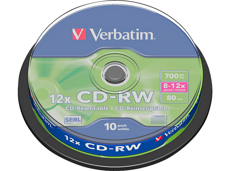 VERBATIM 43480 CD-RW 80 Rohling