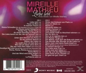 Rückseite einer CD mit einem Frauengesicht. Songtitel sind links aufgeführt, mit Text und Logo.