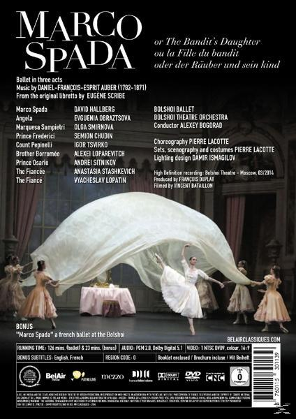 Evguenia Obraztsova, Olga Smirnova, Semyon Chudin, Igor Tsvirko, The Bolshoi Theatre Orchestra, Hallberg David - Marco Sparda  - (DVD)