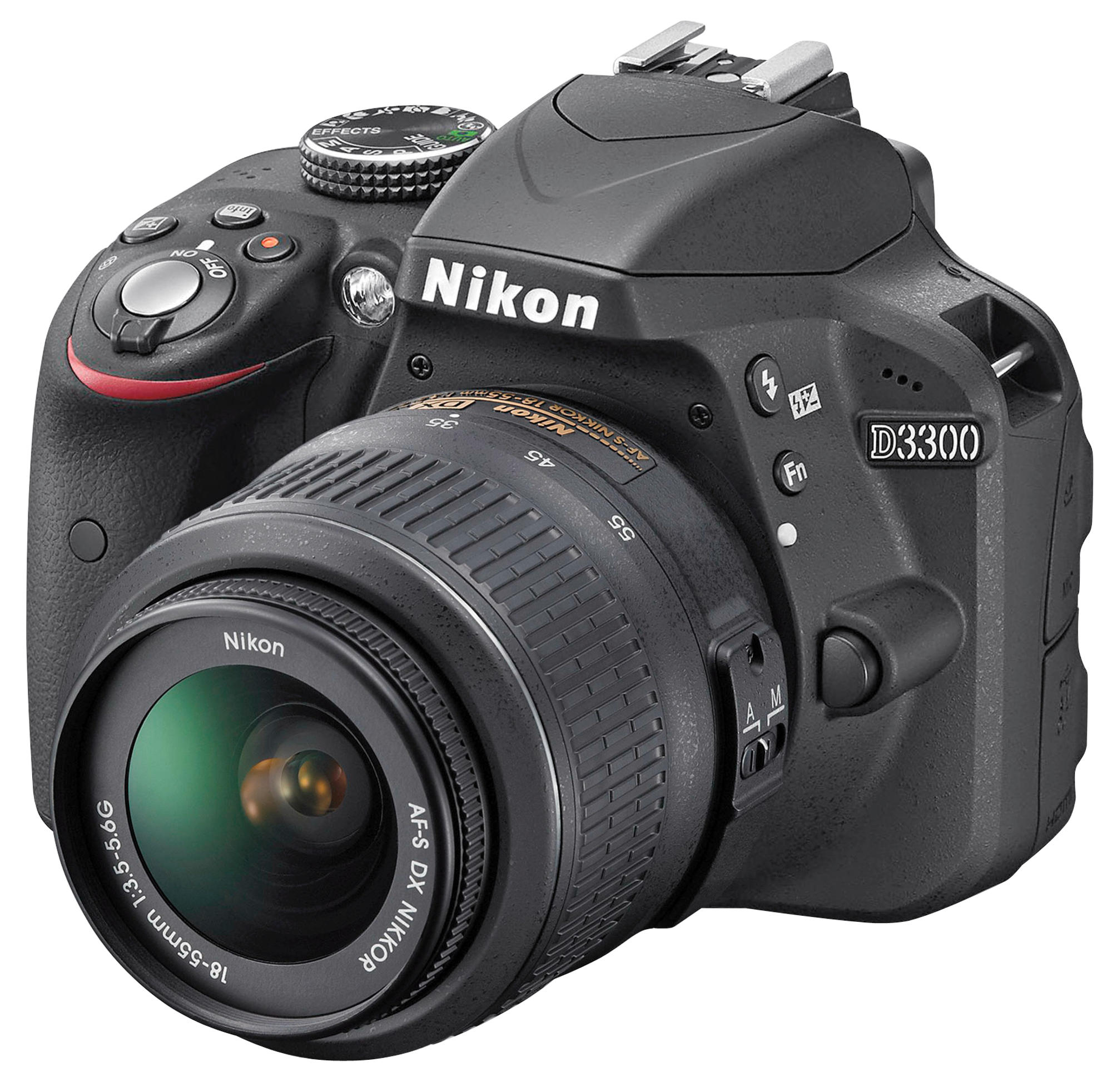 Cámara réflex - Nikon D3300 + 18-55mm con estuche y trípode