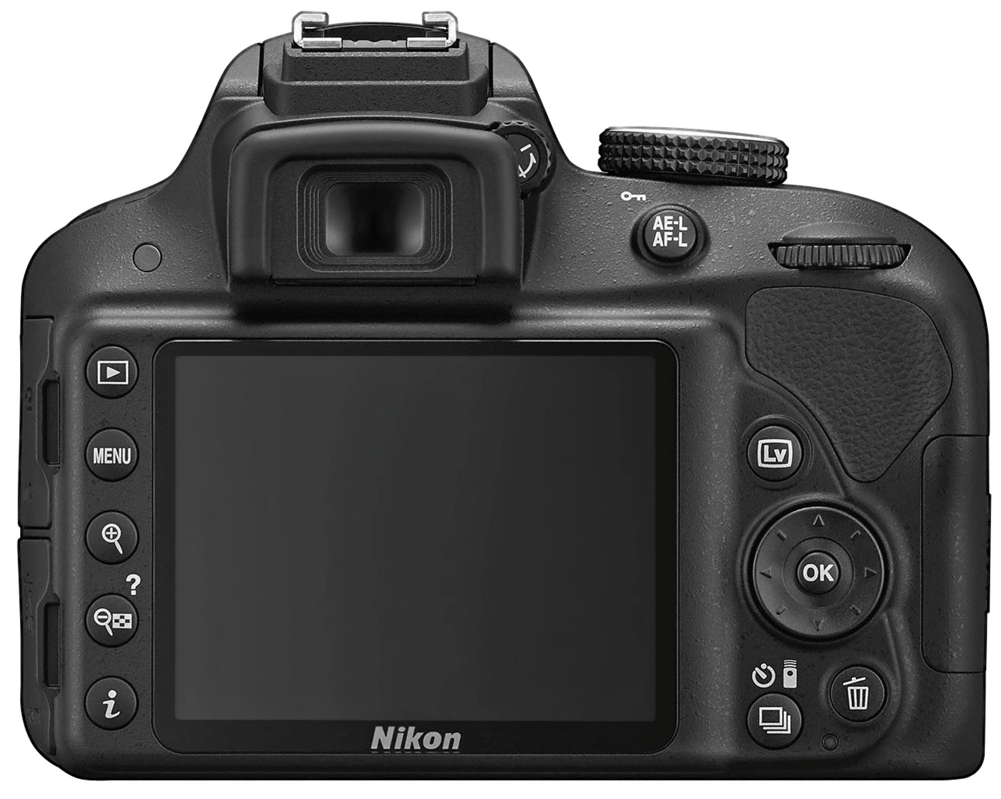 Cámara réflex - Nikon D3300 + 18-55mm con estuche y trípode