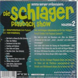 Benny Berger - Schlager-Playback-Show Vol.2  - (CD)