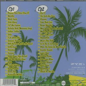 Albumcover mit Palmen und zwei CDs mit Titellisten.