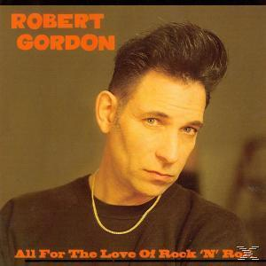 CD-Cover mit einem Mann in schwarzem Hemd, goldener Kette und dem Text 'All For The Love Of Rock 'N' Roll'.