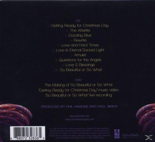 Paul Simon - So Beautiful Or So What  - (CD + DVD Video)