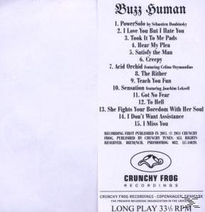Powersolo - Buzz Human  - (CD)
