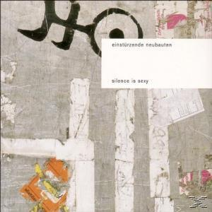 Albumcover mit abstrakter Kunst, schwarzen Formen und weißem Text auf grauem Hintergrund.