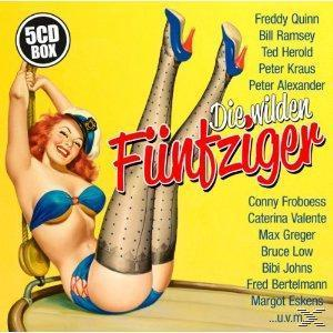 CD-Cover-Art. Eine Frau in Bikini und High Heels posiert. Text listet die Namen der Interpreten auf.