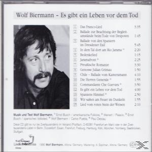 Biermann Wolf - Es Gibt Ein Leben Vor Dem Tod  - (CD)