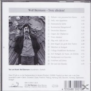 Biermann Wolf - Trotz Alledem!  - (CD)