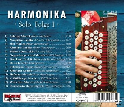 VARIOUS - (CD) - Folge Harmonika-Solo 1