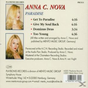 Anna C. Nova - Paradise  - (5 Zoll Single CD (2-Track))