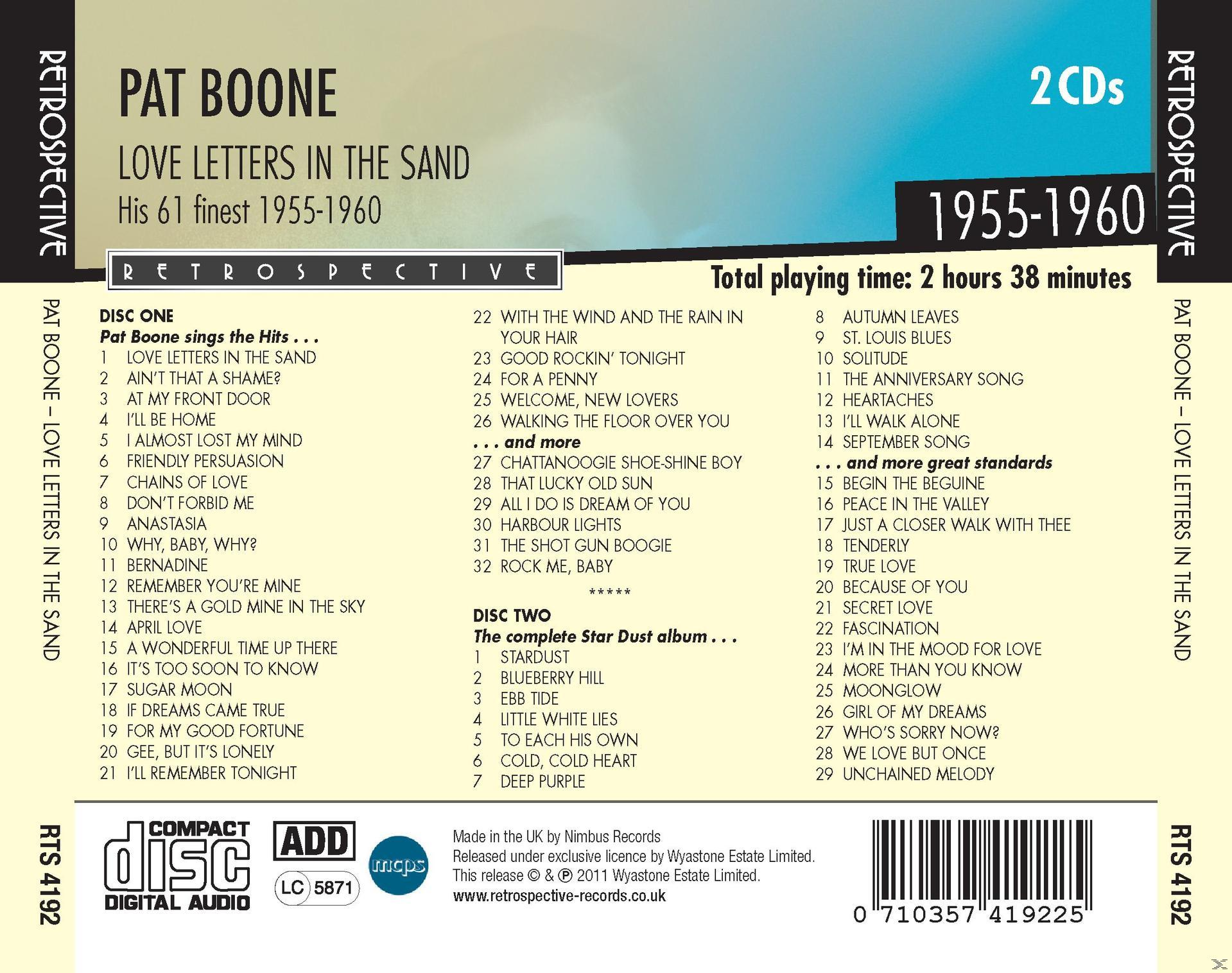 CD-Cover. Text auf rotem Hintergrund. Titelliste. Albumname, Künstlerdetails.