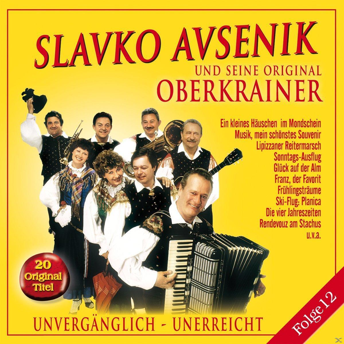 12 Avsenik Und - Oberkrainer (CD) Slavko - Unvergänglich-Unerreicht-Folge Seine Original