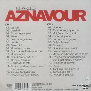 CD-Cover mit Titelliste. Rote und weiße Farben. Künstlername oben.