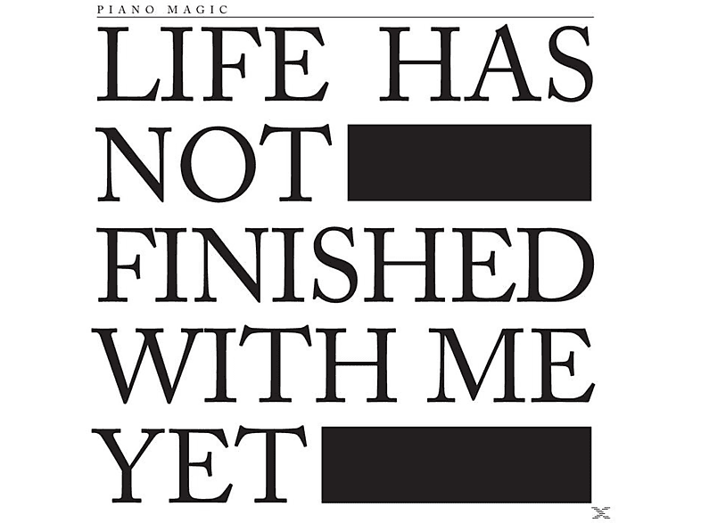 Piano Magic - LIFE HAS NOT FINISHED WITH ME YET  - (CD)
