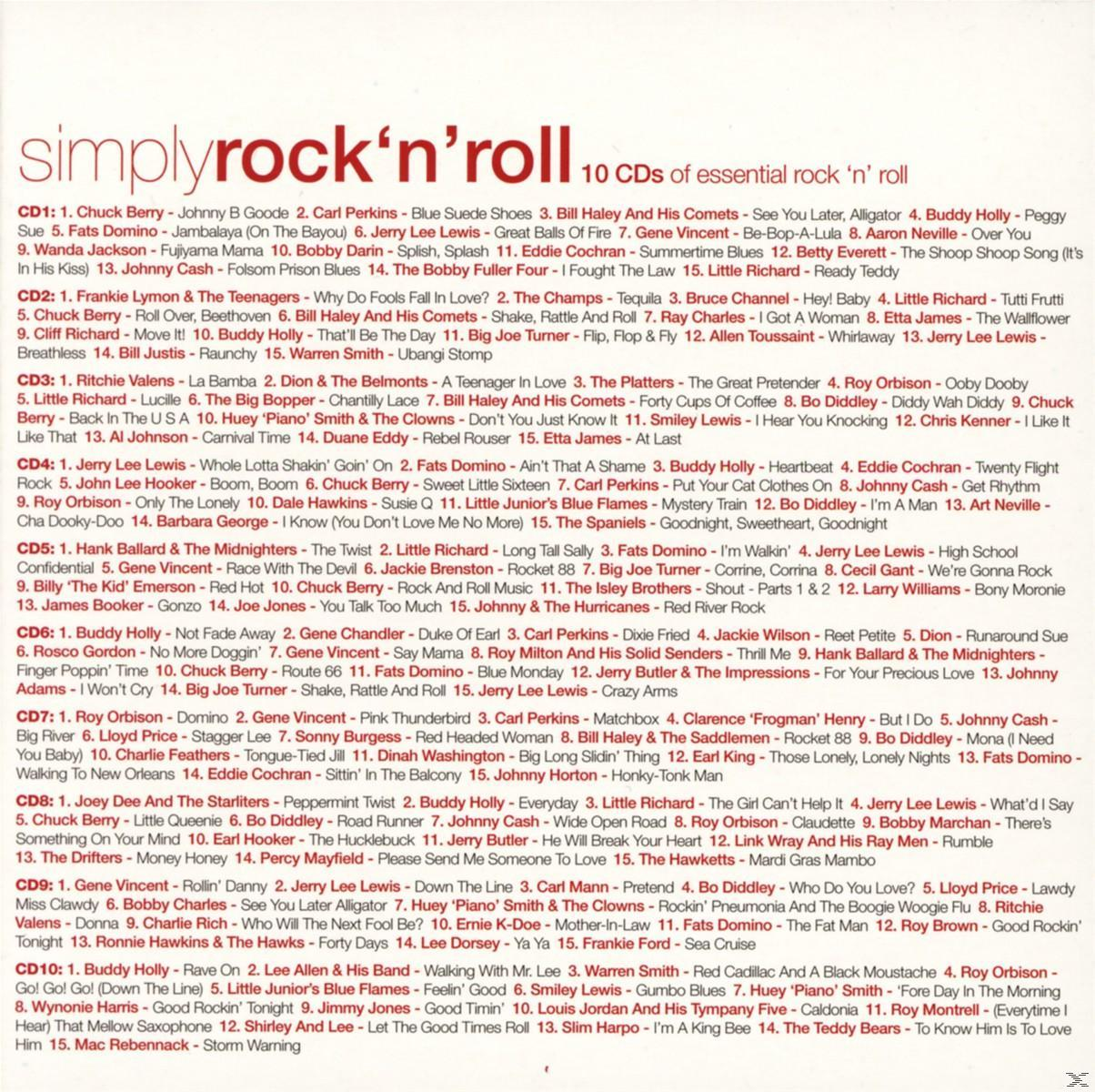 VARIOUS - Simply Rock'n'roll  - (CD)