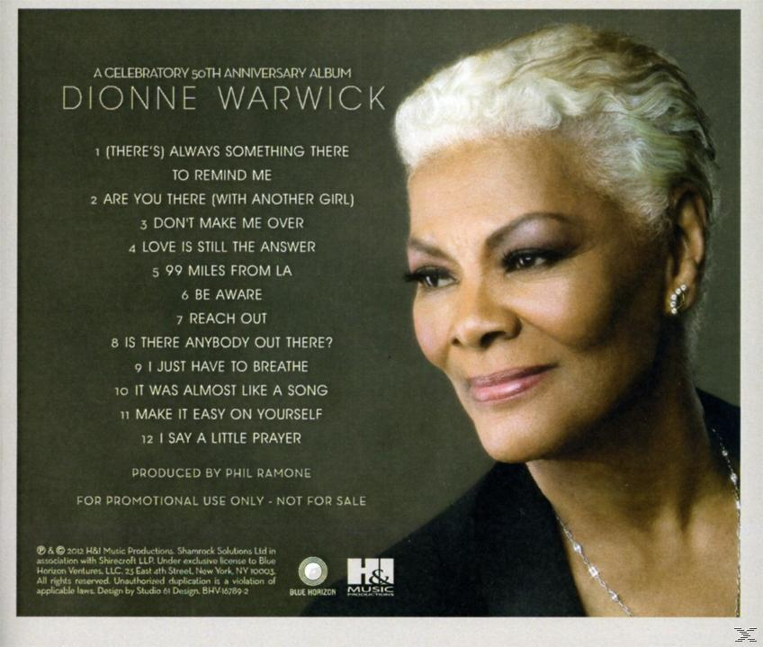 Dionne Warwick - Now - A Celebratory 50th Anniversary Album  - (CD)