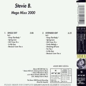 Stevie B | Stevie B - Mega Mixx 2000 - (Maxi Single CD) Dance & Electro ...