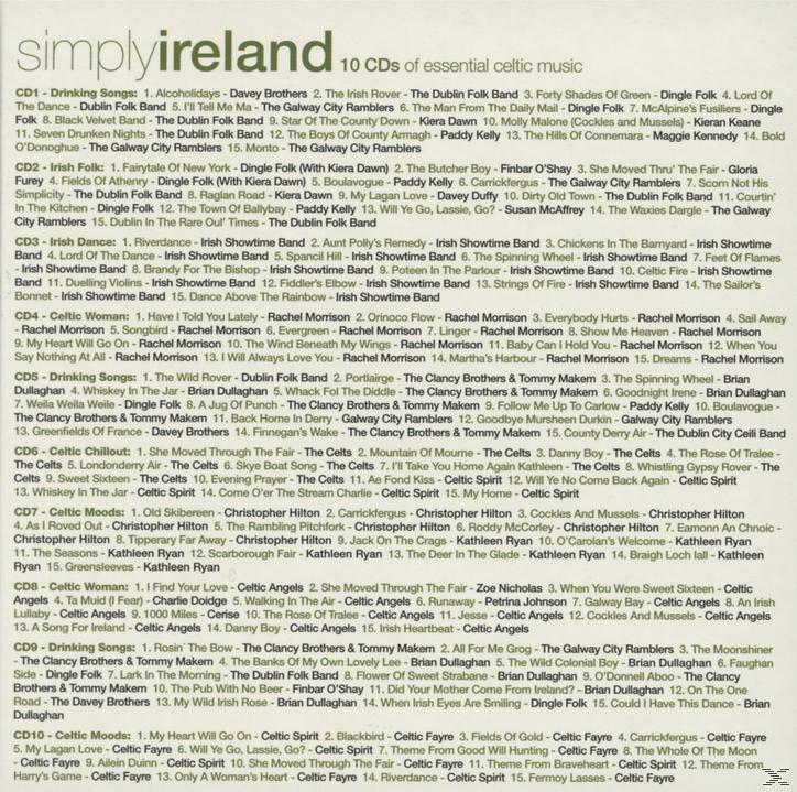 VARIOUS - Ireland Simply (CD) -