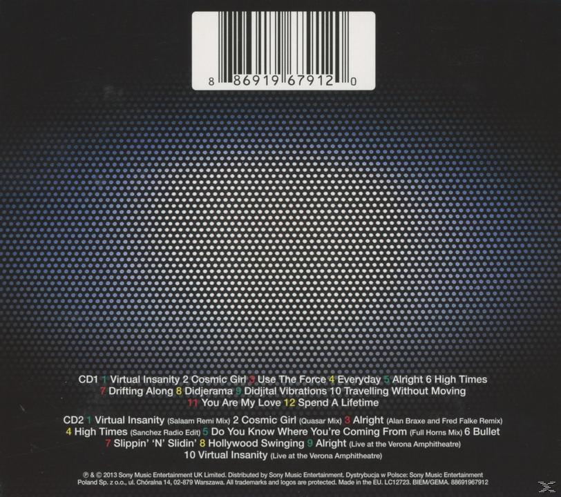 Dos d'un CD avec liste des titres et code-barres. Détails : titres, informations de copyright et numéro.