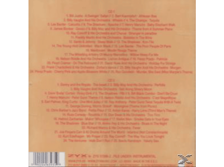 Thumbnail - VARIOUS - The Very Best Instrumental Hits Part 1 (CD)