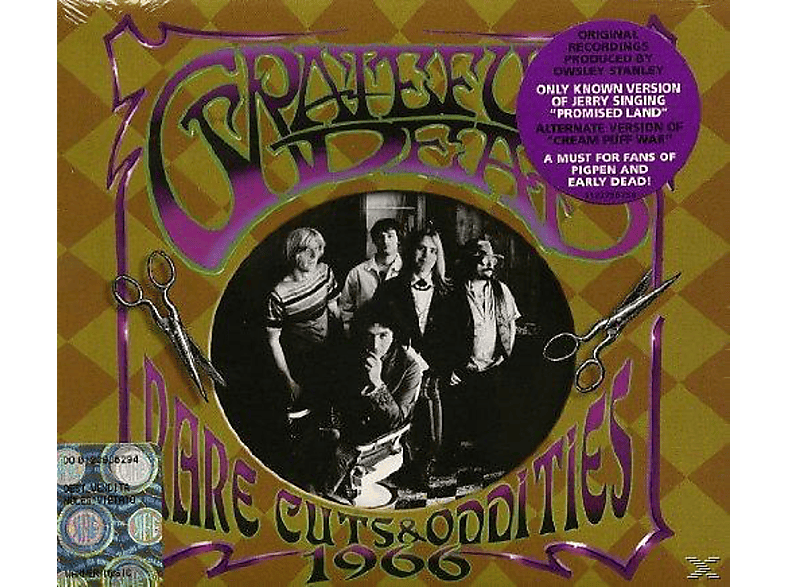 Grateful (CD) Oddities Cuts & - 1966 Dead - Rare