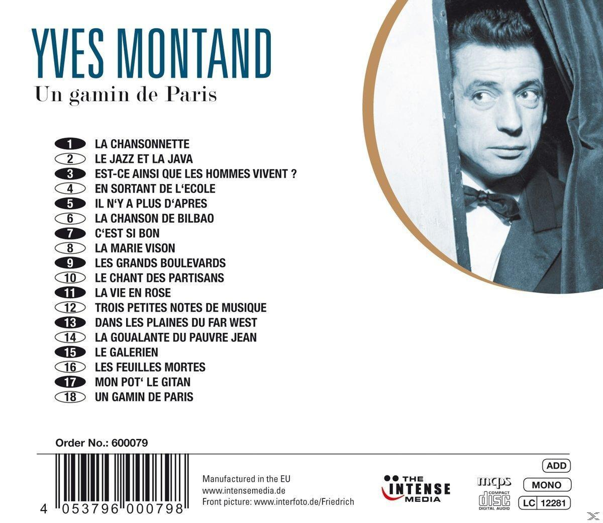 Yves Montand - Un Gamin De Paris  - (CD)