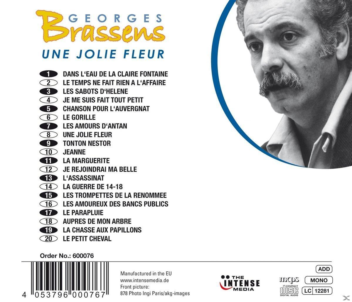 Georges (CD) Jolie Brassens - Fleur - Une