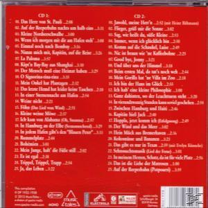 CD-Hülle mit Text auf Deutsch, Auflistung von Liedern.