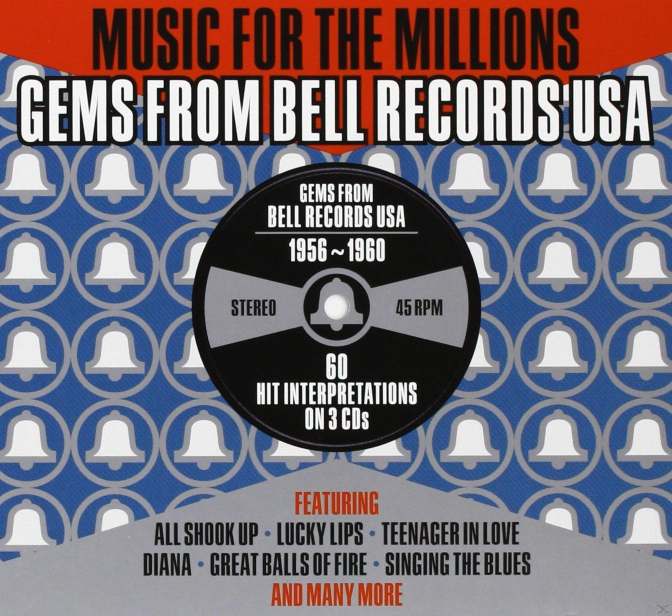 (CD) - 1956-60 For Rec.Usa The Music VARIOUS Story Millions-Bell -
