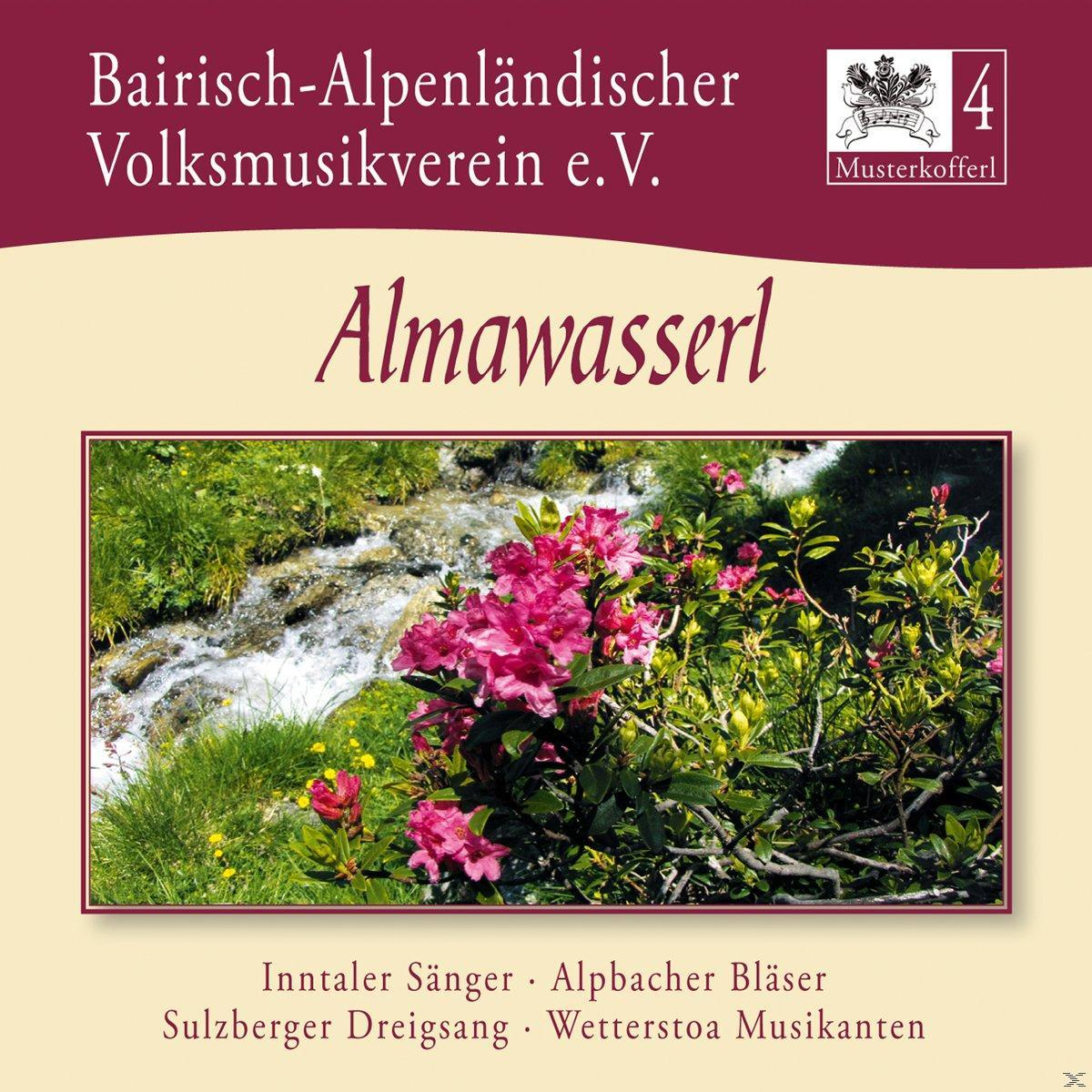 VARIOUS, Bairisch-Alpenländ.Volksmusikverein 4-Almawasserl - (CD) e.V - Musterkofferl