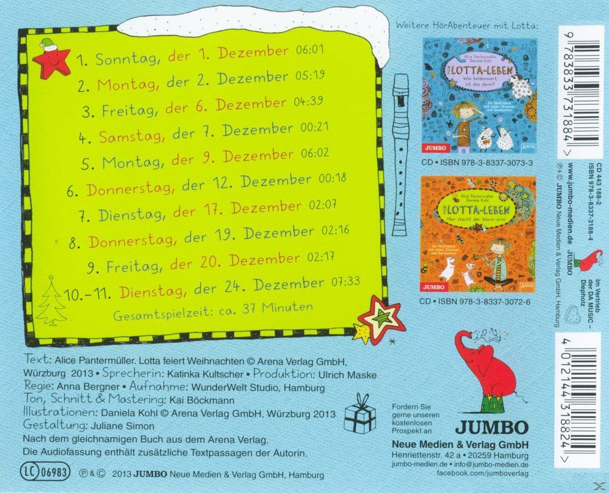 Katinka Kultscher - Mein Lotta-Leben - Lotta feiert Weihnachten  - (CD)