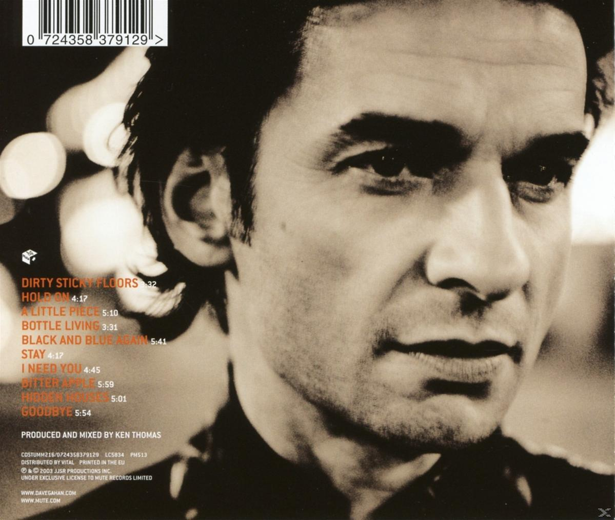 Albumcover: Porträt eines Mannes mit Songtiteln und dem Namen des Künstlers an der Seite.