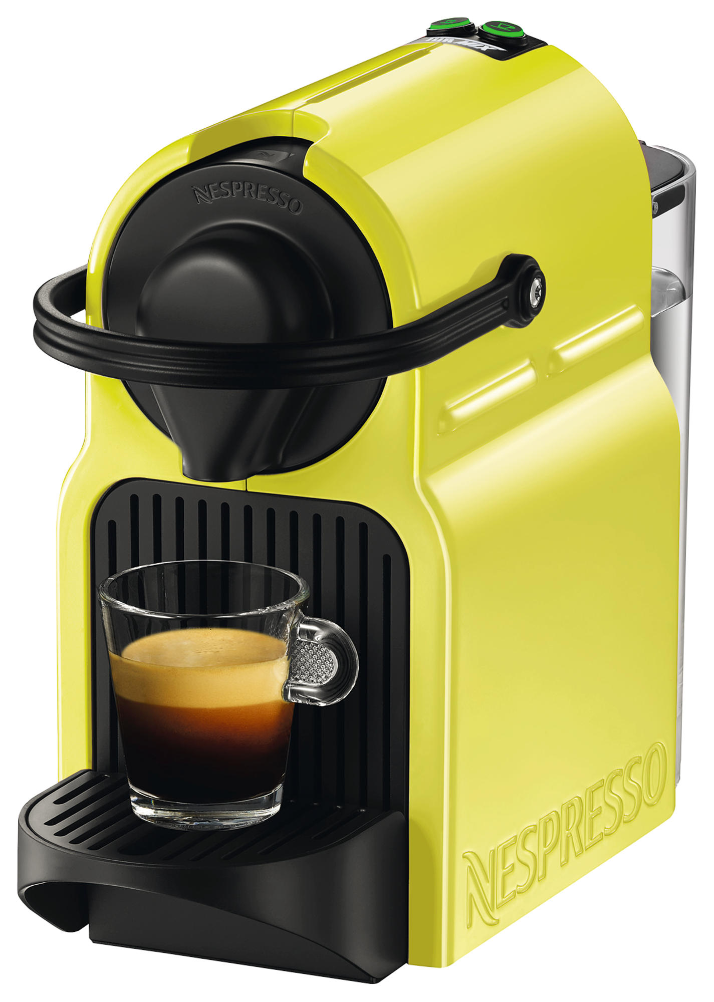 TURMIX Nespresso Kaffeemaschine Inissia TX 155 Lime Yellow Nespresso-Kaffeemaschine Gelb